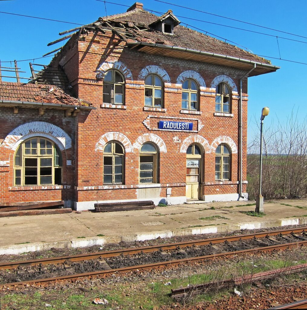train depot, gara, romania, railroad, railway, railway station, rail line, abandoned, disrepair, radulesti romania, europe, bucharest, railroad tracks, brown train, romania, romania, bucharest, bucharest, bucharest, bucharest, bucharest