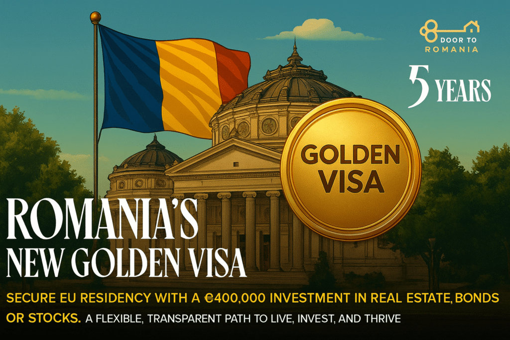 Golden Visa Romania – Residency by Investment 2025